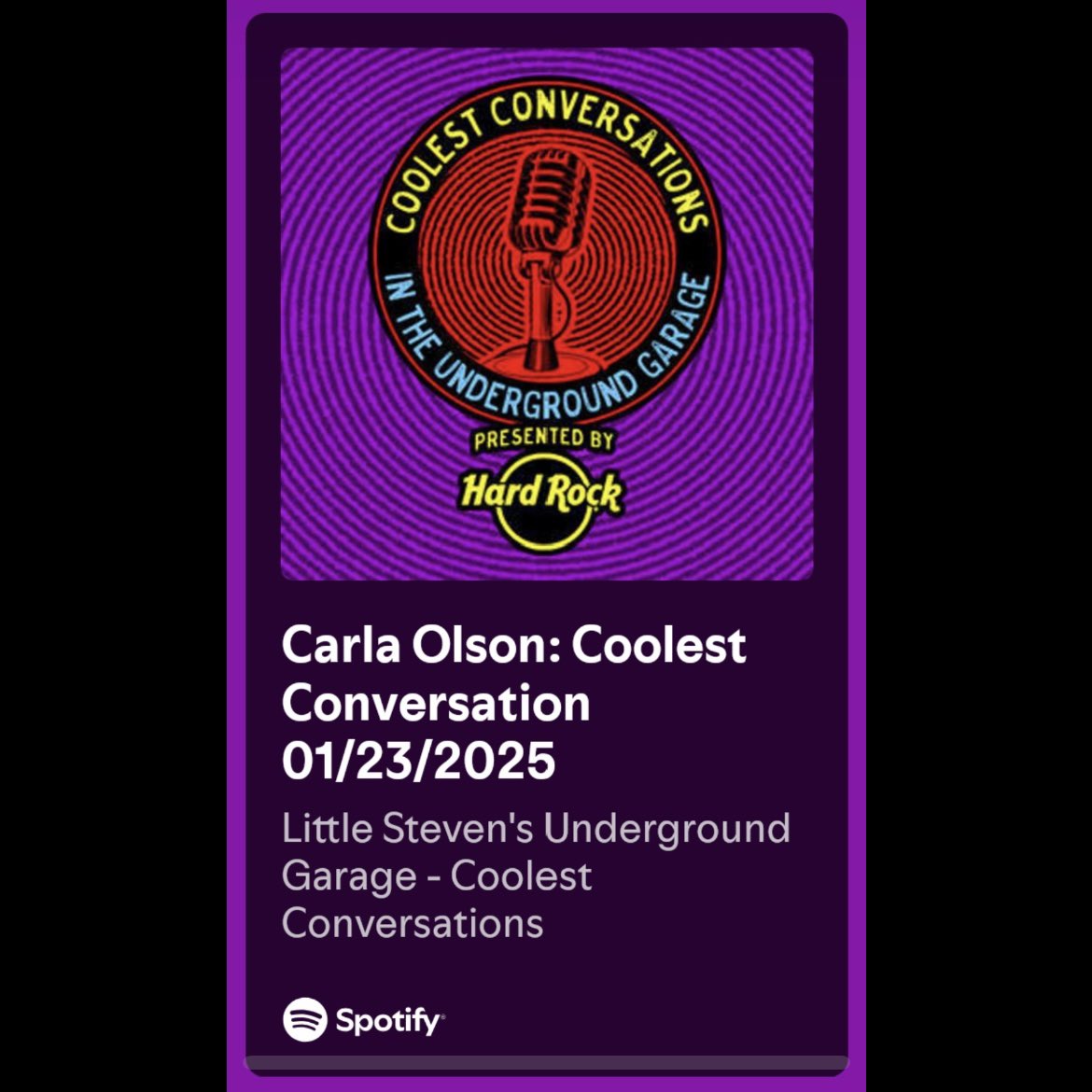Carla Olson (@carlaolsonmusic) on Twitter photo Carla talks about her recent single with Tall Poppy Syndrome and more in this “Coolest Conversation” with Manfred Jones presented by <a href="/littlesteven_ug/">Little Steven's Underground Garage</a>!
<a href="/tpsbandofficial/">Tall Poppy Syndrome</a>
<a href="/kopf_g/">Paul G. Kopf</a> <a href="/MelouneyMusic/">Vince Melouney Music</a>
<a href="/JonathanLea14/">Jonathan Lea</a> #AlecPalao
<a href="/clem_burke/">Clem Burke</a>
open.spotify.com/episode/4BPQn5… Carla talks about her recent single with Tall Poppy Syndrome and more in this “Coolest Conversation” with Manfred Jones presented by <a href="/littlesteven_ug/">Little Steven's Underground Garage</a>!
<a href="/tpsbandofficial/">Tall Poppy Syndrome</a>
<a href="/kopf_g/">Paul G. Kopf</a> <a href="/MelouneyMusic/">Vince Melouney Music</a>
<a href="/JonathanLea14/">Jonathan Lea</a> #AlecPalao
<a href="/clem_burke/">Clem Burke</a>
open.spotify.com/episode/4BPQn5…
