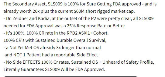 TadDickson333's tweet photo. #SELLAS @SellasLife #CANCERVaccine #AML #NEWS #BreakingNews #stockstofocus $SLS #WatchThis #Investments #Skyrocket #Results #Winning #StocksToWatch https://t.co/aYMA6LeWmn