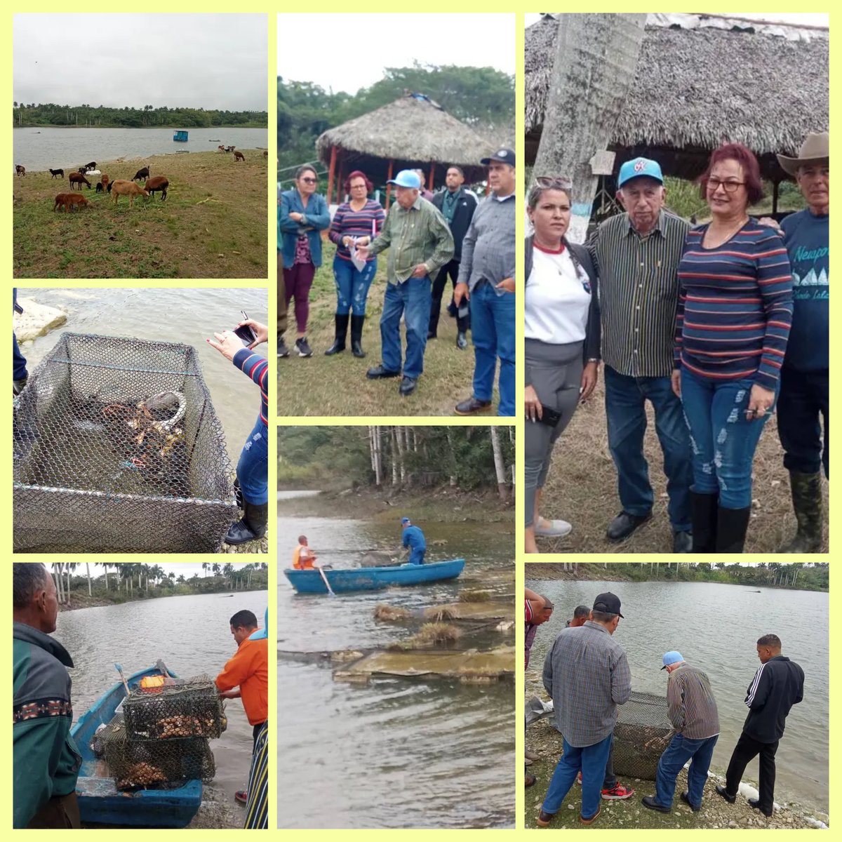 Recorrido del Comandante Machado Ventura por la Presa 19  de Pedro Betancourt para chequear los objetivos priorizados del Programa Acuícola.  #MatancerosEnVictoria
#MatanzasXCuba
<a href="/mariofsabines/">Mario Sabines Lorenzo</a> <a href="/CaridadPoey/">Marieta Poey Caridad</a> <a href="/TamaraC77146618/">Tamara Castillo</a> <a href="/AsambleaPedro/">Asamblea Municipal OPP Pedro Betancourt</a> <a href="/MincinCuba/">Comercio Cuba</a> <a href="/EstatalMatanzas/">Dirección Estatal de Comercio Matanzas</a>