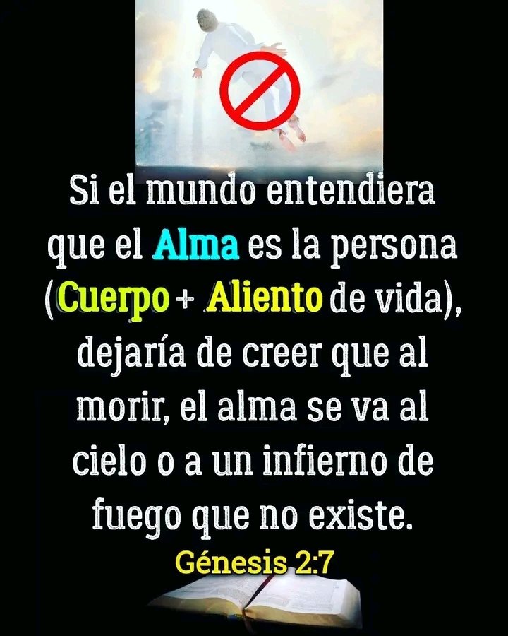 hduben's tweet image. 😥 La creencia en la #Inmortalidad del alma está profundamente arraigada en el Cristianismo.

Debemos seguir predicando la verdad: ¡Sólo Dios es inmortal!