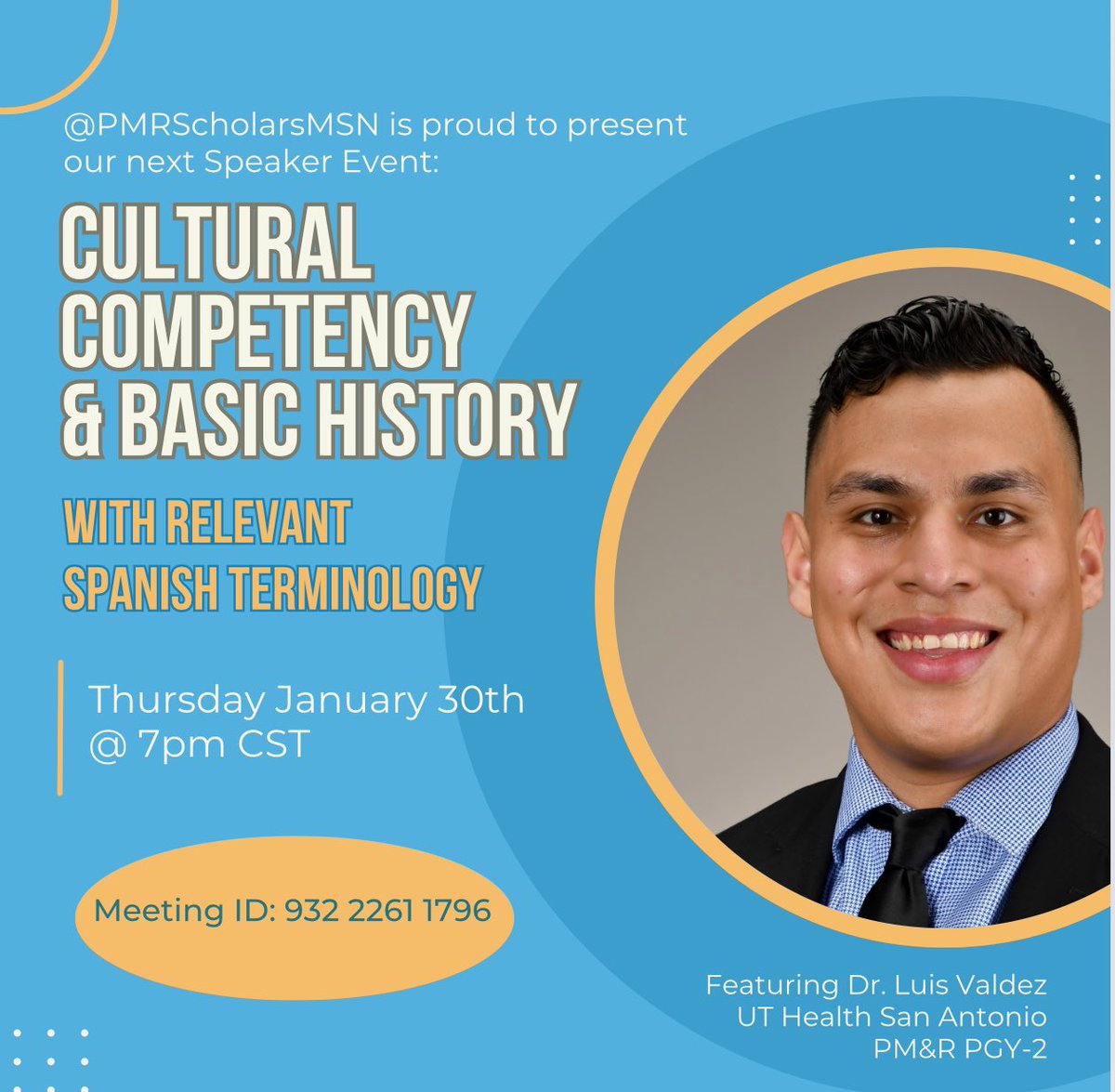 PM&R Scholars Medical Spanish Network tweet media