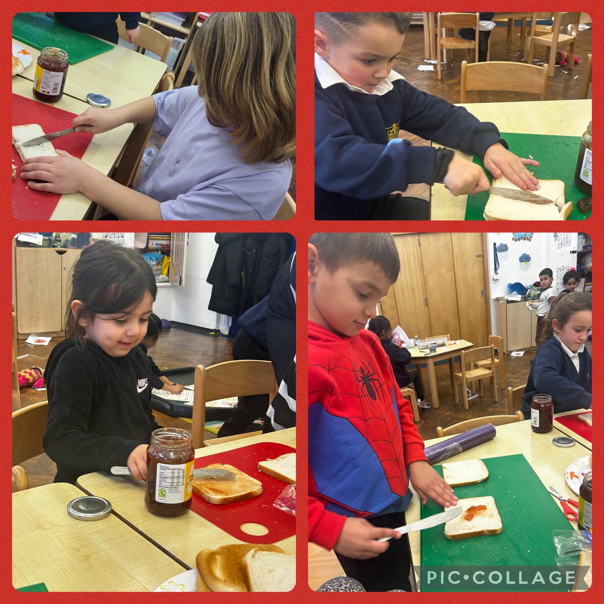 Sandfields_Pri's tweet photo. π‘οΈWe have been using our listening skills to follow a set of instructions to make a jam sandwich ππ₯ͺ #sfpdosbarthknight #sfpdcf https://t.co/jAab1cHWbj