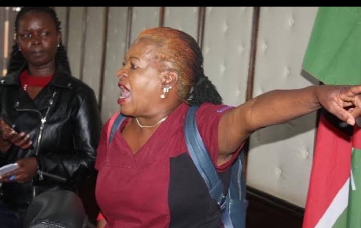 QuahogQueen82's tweet photo. Yaani SHIF doesn’t work then when you make noise you are abducted 

wtf is this?

#RutoMustGo
#FreeGraceMulei https://t.co/1QwgshlqH6