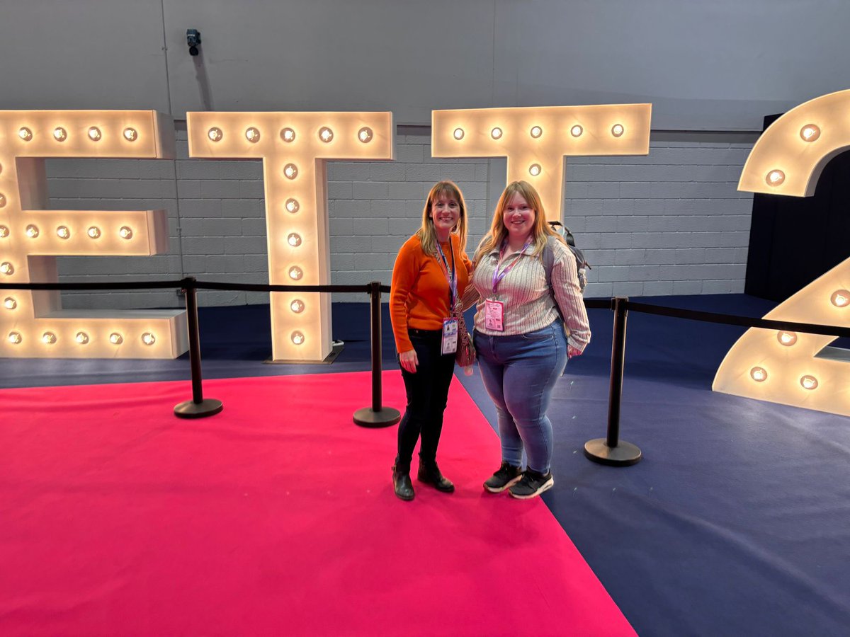 ChristallaJ's tweet image. Guess who’s @Bett_show today?We are looking for ways to further reduce #teacherworkload with AI &also looking at robotics ~bringing coding to life. Meet one of our @LDBSLAT #EHTs and our #ComputingLead 🩵