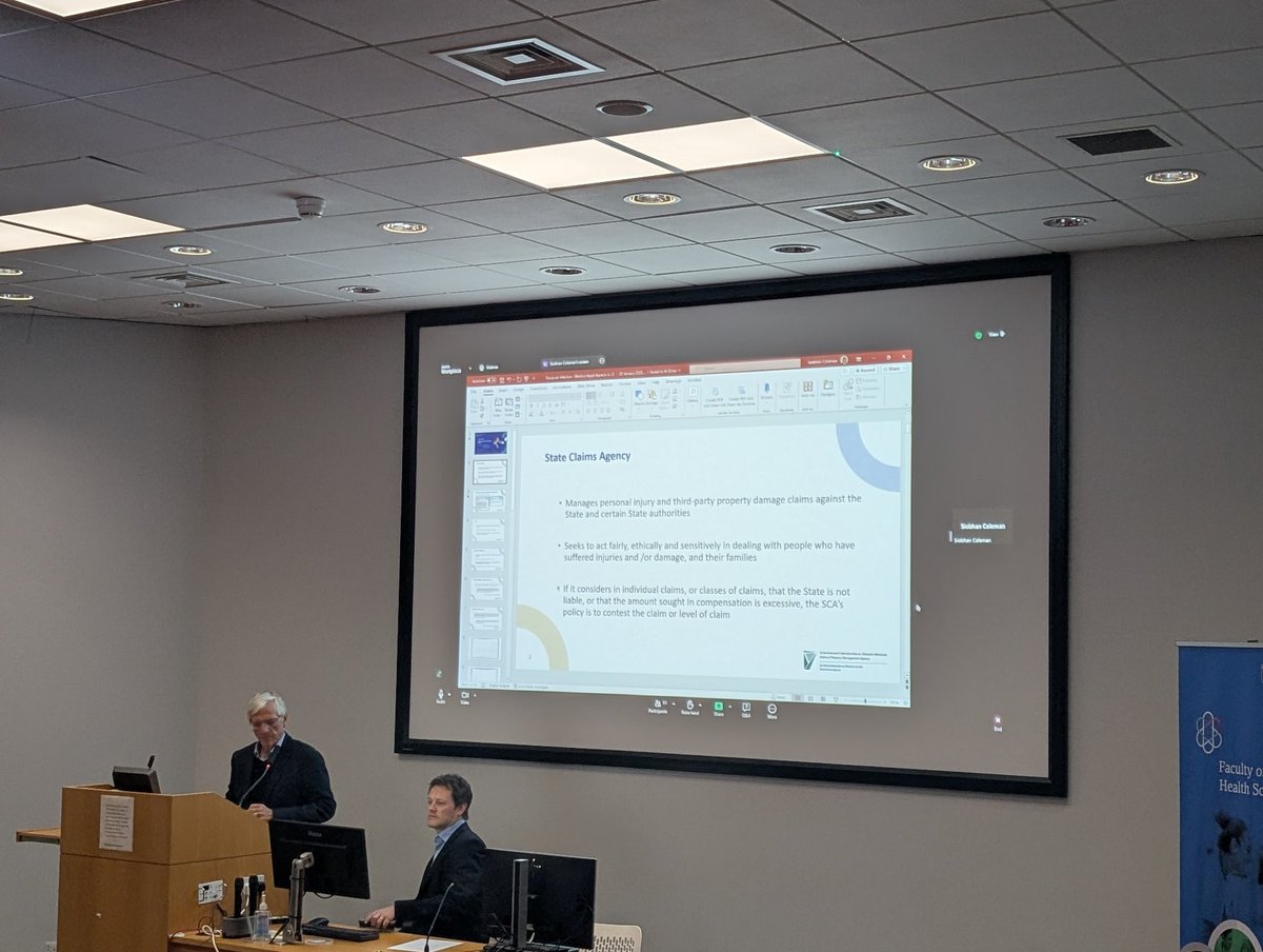 Clinical Microbiology, Trinity College Dublin (@clinmicrotcd) on Twitter photo Our last speaker is Siobhán Coleman from the state claims agency on the topic of Medicolegal cases in Ireland relating to infection. #FocusOnInfection2025 #FOI2025 <a href="/tcddublin/">Trinity College Dublin</a> <a href="/TrinityMed1/">School of Medicine, Trinity College Dublin</a> <a href="/TCDTMI/">TTMI - Trinity Translational Medicine Institute</a> Our last speaker is Siobhán Coleman from the state claims agency on the topic of Medicolegal cases in Ireland relating to infection. #FocusOnInfection2025 #FOI2025 <a href="/tcddublin/">Trinity College Dublin</a> <a href="/TrinityMed1/">School of Medicine, Trinity College Dublin</a> <a href="/TCDTMI/">TTMI - Trinity Translational Medicine Institute</a>