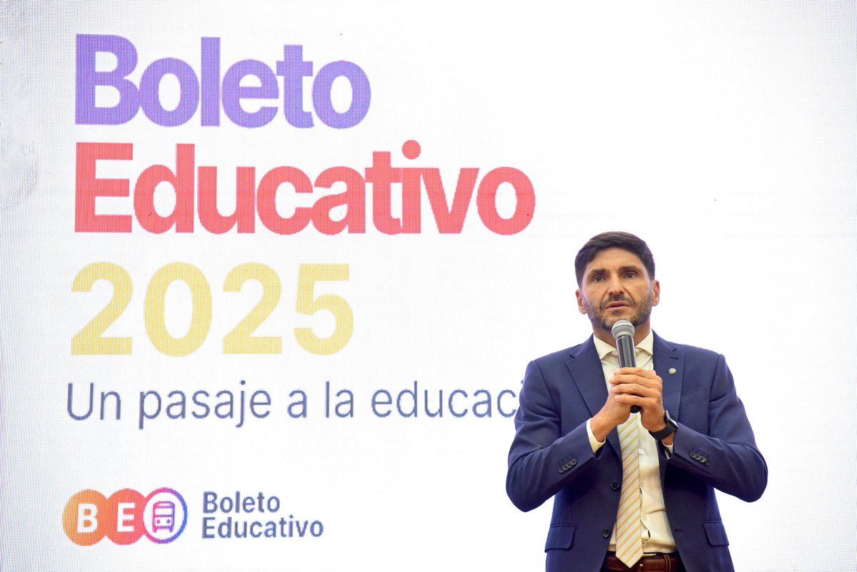 maxipullaro's tweet photo. Lanzamos el Boleto Educativo 2025 para toda la Provincia Invencible de Santa Fe con una gran inversión que el año pasado superó los 54 mil millones de pesos. Esta es una política pública que arrancó en gobiernos anteriores y que continuamos porque garantiza el acceso a la educación para más de 370 mil beneficiarios entre estudiantes, docentes y no docentes.

La educación es un pilar de este gobierno, que asumió el compromiso de ponerle orden al sistema educativo, invertir fuertemente en infraestructura y asegurar que los chicos y chicas tengan los aprendizajes necesarios para tener un futuro mejor.