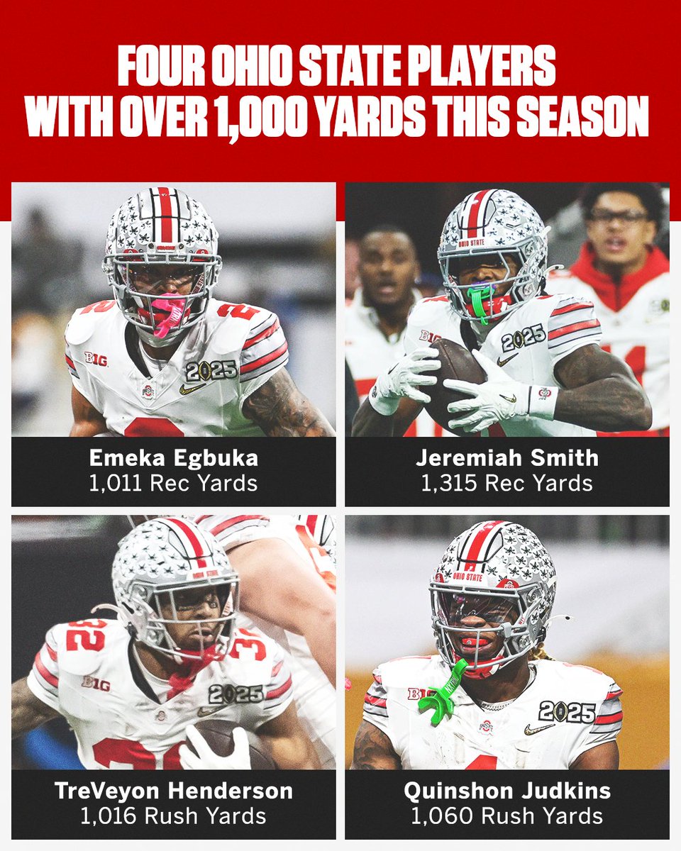 These Buckeyes went OFF 💥