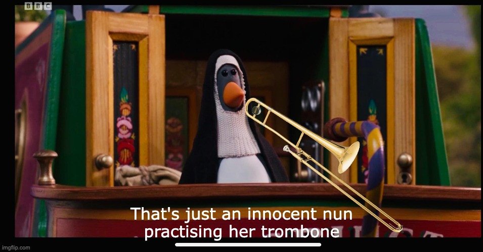 reading about sixteenth-century nuns with trombones