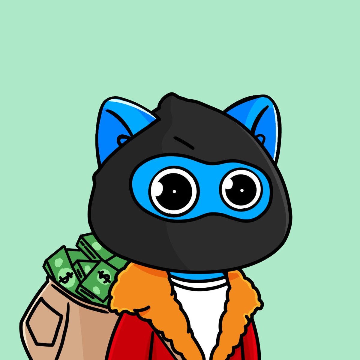 kiraoninjective's tweet photo. Kira the robber?? This 1/1 $KIRA NFT will be mintable! 

Do you want to MINT FOR FREE? 

DO THIS: Engage with this post in whatever way you want (all actions count: likes, comments, retweets)

We will pick 1 winner randomly 🎁

Good luck 🤞 https://t.co/psZDBuSu7N