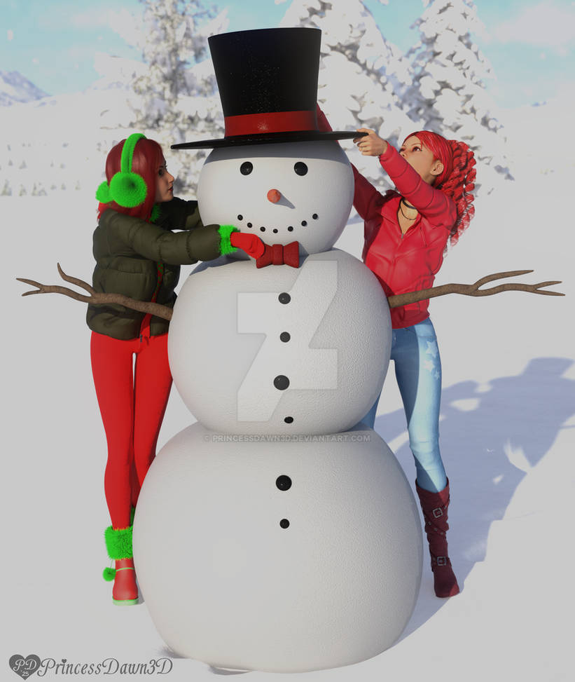 princessdawn3d's tweet photo. Winter Fun With Chrissy and Rose https://t.co/mKCmCOg6X5 https://t.co/TcM1XnuFPQ