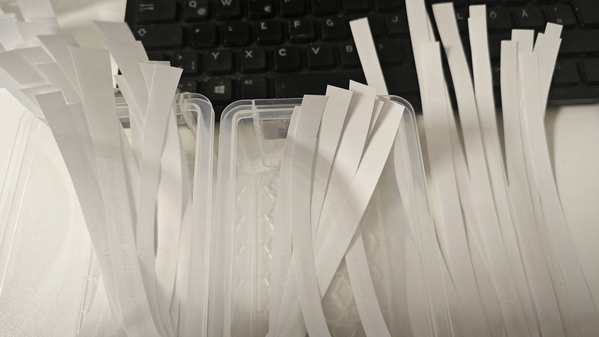 Ich bereite schonmal eure Lose vor 😋
Es wird übrigens 3 Gewinner geben, also macht schnell noch mit 😉