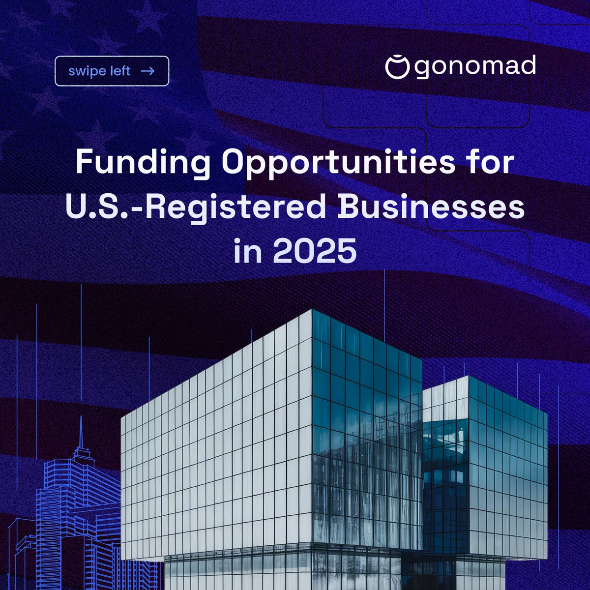 gonomadHQ's tweet photo. Save this post to revisit these funding opportunities and follow us for more expert tips and resources to help your business thrive!
#GoNomad #WithGoNomad
#entrepreneurs https://t.co/WabeBdo5Iu