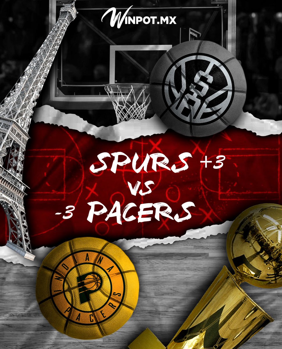 WinpotMx's tweet photo. Se empieza el día con NBA desde temprano con el Global Games Paris 🏀🇫🇷

Los Pacers y Spurs se enfrentarán en un partido que promete mucho 💪

#WinpotMX #NBA #NBAGlobalGames #NBAParis https://t.co/cZXjFQm9HD