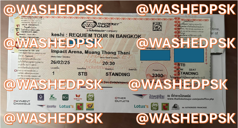🌊washedpsk 🌊 (รับกดบัตรคอนเสิร์ตเท่านั้น) tweet media