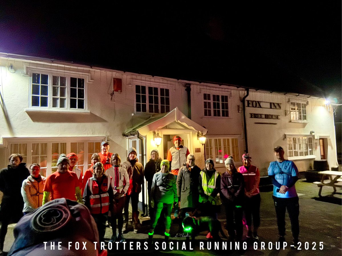 foxtrotters1066's tweet photo. Some photos from our fox trotters group night, plenty of runners & a few walkers out around Garboldisham, a very dark misty damp run & walk.
Then @FoxGarboldisham for a drink chat & birthday cake. #communitygroup #run #walk #friends
@UKRunChat @freeweeklytimed @QuitTheSitting https://t.co/jek1pExG0b