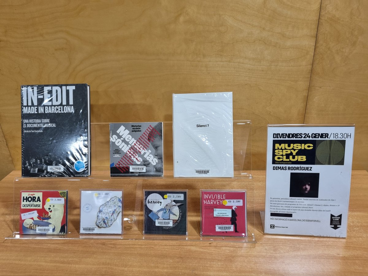 Biblioteca Vapor Vell (@bibvaporvell) on Twitter photo 📌Recordeu! Aquesta tarda teniu una cita amb el #MSClub a la <a href="/bibvaporvell/">Biblioteca Vapor Vell</a>!
Us deixem també aquesta petita mostra documental que trobareu a la 4a planta per anar obrint boca...⬇️ 📌Recordeu! Aquesta tarda teniu una cita amb el #MSClub a la <a href="/bibvaporvell/">Biblioteca Vapor Vell</a>!
Us deixem també aquesta petita mostra documental que trobareu a la 4a planta per anar obrint boca...⬇️
