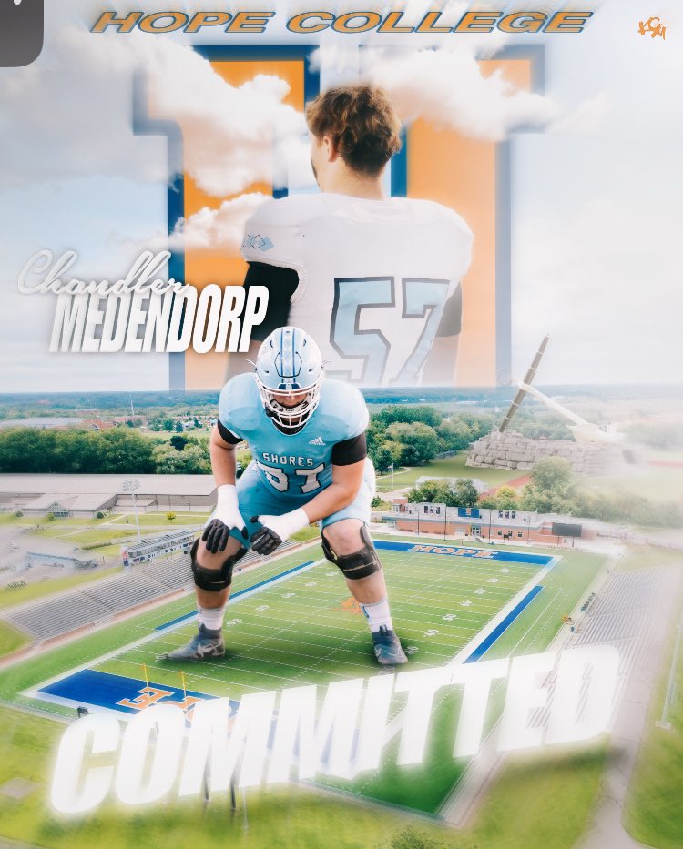 MSSailorFball's tweet photo. Congrats to @ChandlerMedend on his commitment to @HopeCollegeFB https://t.co/LvTvehjACN
