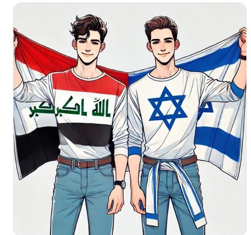 من اصدقاء عراقيين مع التطبيع  مع اسرائيل والاستفادة من خبراتها والخلاص من براثن ايران التي دمرت العراق. اعد نشره ان كنت مؤيدا