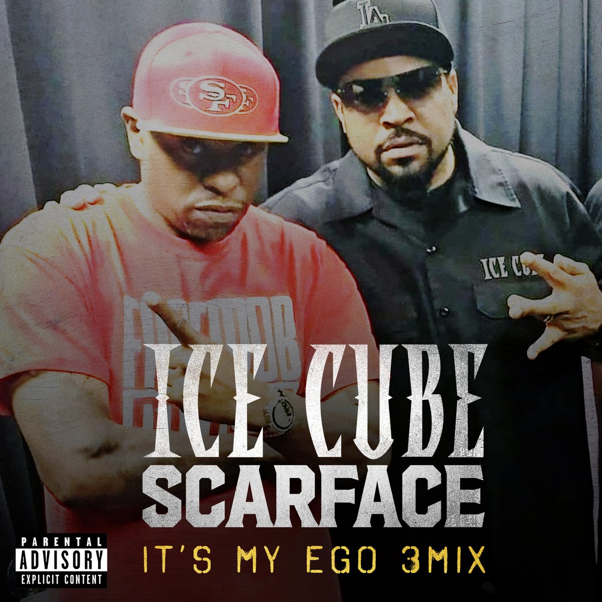 icecube's tweet photo. ‘Rollin’ at Twilight’ was the warm-up. The 3mix with Scarface is on the way. Stay locked. https://t.co/h2dwFqnine
