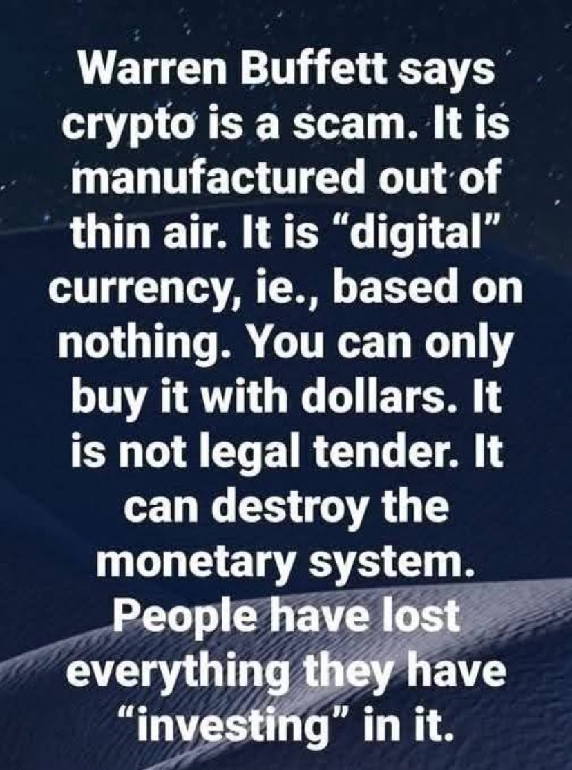<a href="/RonFilipkowski/">Ron Filipkowski</a> It's all a scam.