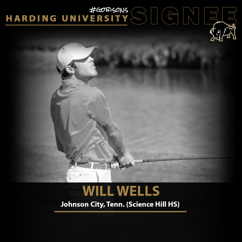 .<a href="/Harding_Golf/">Harding Golf</a> signed Will Wells from Johnson City, Tenn. (Science Hill HS)

Bio: hardingsports.com/sports/mens-go…

#GoBisons