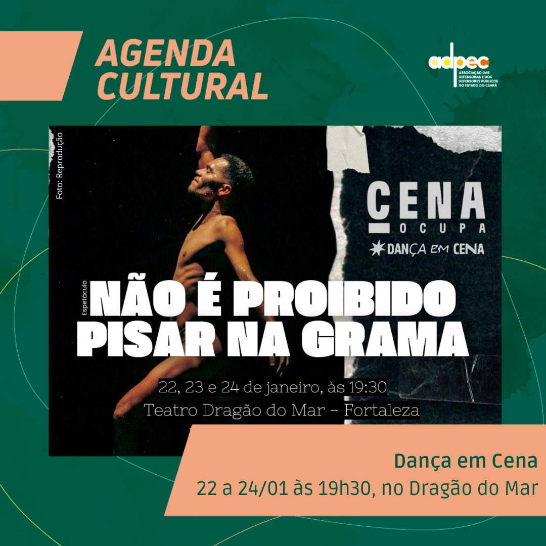 adpec_oficial's tweet photo. Vamos conferir as recomendações desta semana? Arraste para o lado e fique por dentro dos principais eventos culturais locais! ⤵️ https://t.co/LQlIHBJWtD