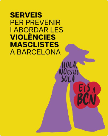 BCN_Dones's tweet photo. Davant les violències masclistes, a #BCN no estàs sola!

👉 La ciutat té una xarxa de serveis públics, gratuïts i confidencials per prevenir, detectar i combatre qualsevol situació d'assetjament o agressió masclista.

https://t.co/Ny3GFaE7TB https://t.co/6ZzNY0w2hz