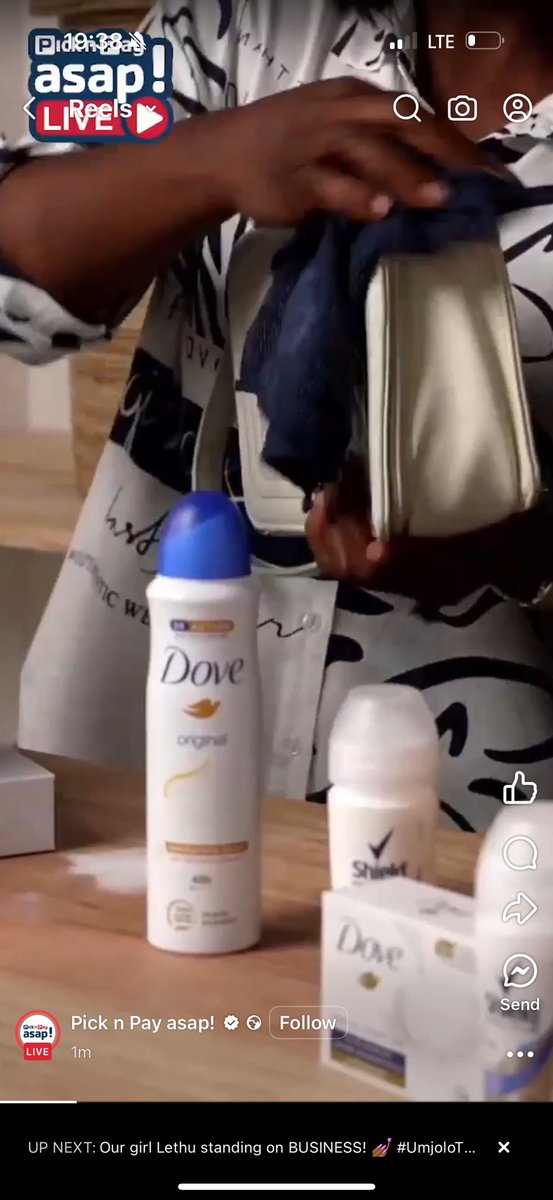 One thing about Mbali Nhlapo? She will give you cleaning HACKS! 😍😍

Tune in now for the <a href="/picknpayasap/">Pick n Pay asap!</a> live shopping show. Use my code FUSIJANUD for free delivery valid until 26 Jan 2025. 

🔗: x.com/fusii_m/status…

#taptapasap