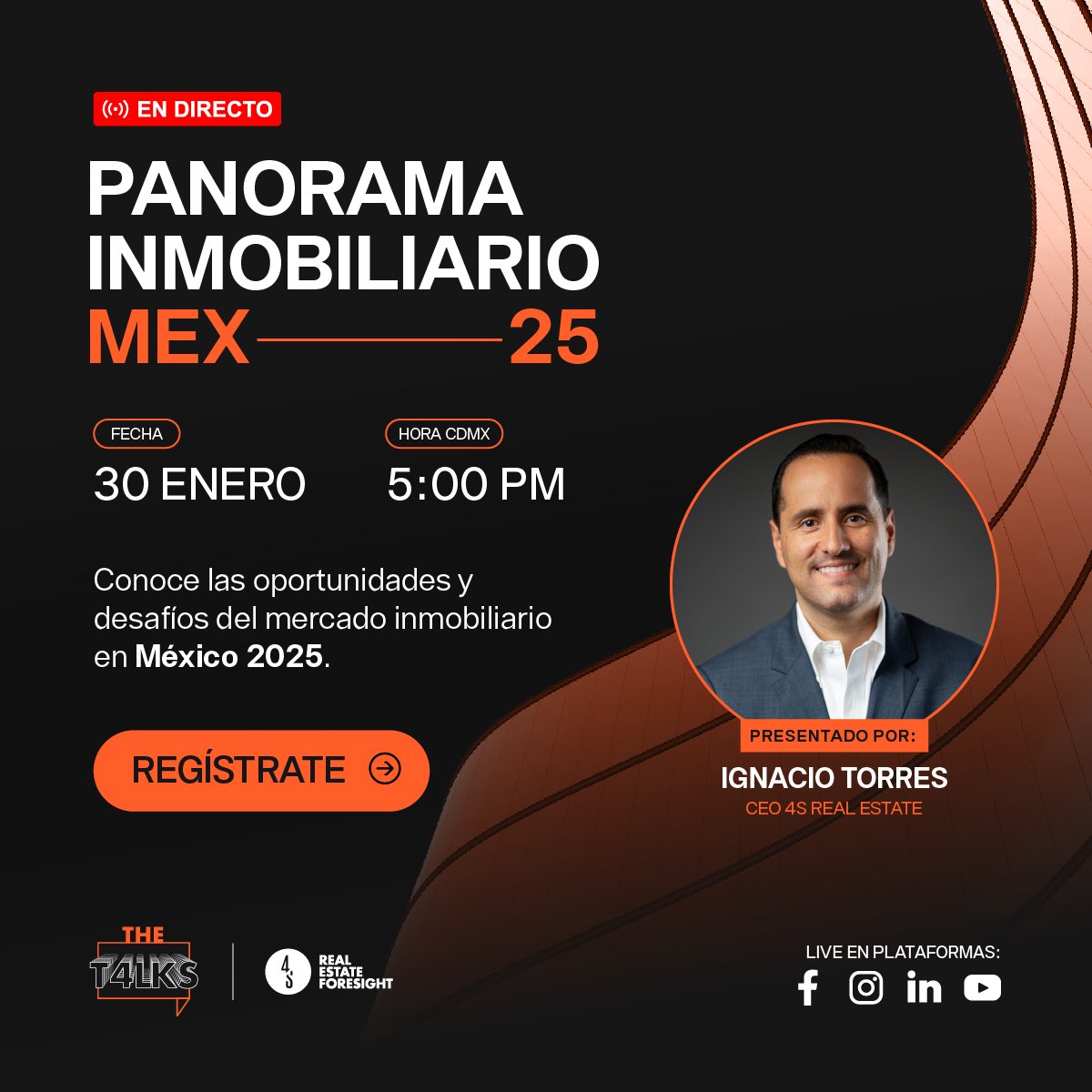 🌟 Conoce las claves del mercado inmobiliario en México 🚀 Únete al webinar con <a href="/NachoTorres4S/">Nacho Torres 4S</a>, CEO de 4S, el 30 de enero a las 17:00 hrs. ¡Regístrate sin costo! ▶️ hubs.ly/Q033MmZN0
