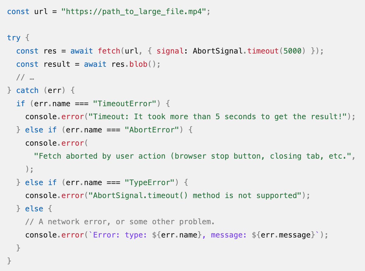 Builtin timeout using AbortSignal🤯