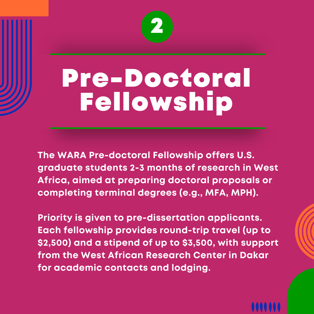 west_wara's tweet photo. WARA is excited to announce that fellowship applications are now open for 2025!

Deadline: February 23, 2025

Learn more and apply: https://t.co/7ZOS6PIIbe https://t.co/vE9mtQJp1E