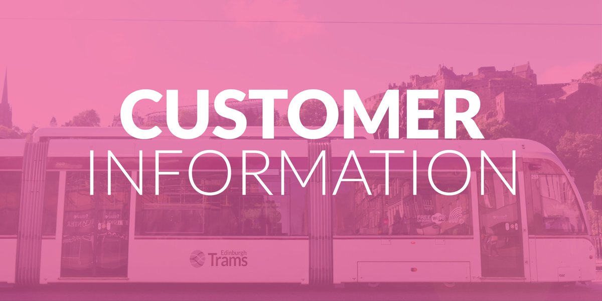 EdinburghTrams's tweet image. 📢 Due to the red weather warning in place across Edinburgh tomorrow due to #StormÉowyn, Edinburgh Trams will be operating a reduced service on Friday 24 January.
We will be monitoring wind speeds at key places on the track and will continue to operate in order to facilitate…