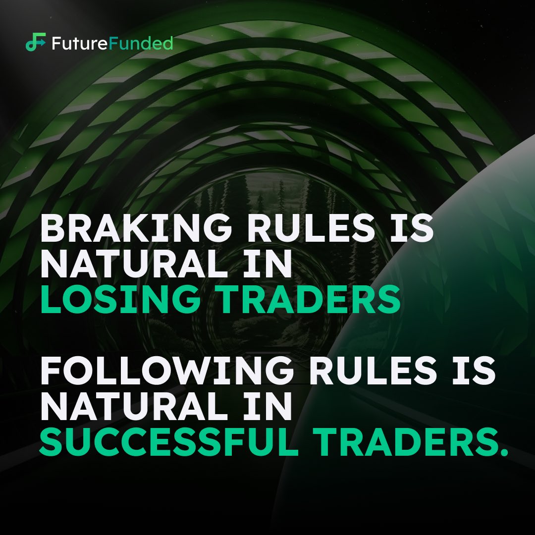 Here’s a caption for your post:

Discipline = Success 📈
The difference between losing traders and successful traders comes down to discipline and rule-following.

❌ Break the rules → Lose
✅ Follow the rules → Win

Stay consistent, stick to your plan, and let strategy guide