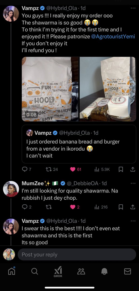 Finegirl_Farmer's tweet image. How it started  VS  how it ended with @Hybrid_Ola and @_DebbieOA 

When are you joining this community filled with lovers of good treats?🌚

#BeyondDelicious by #FinegirlFARMER