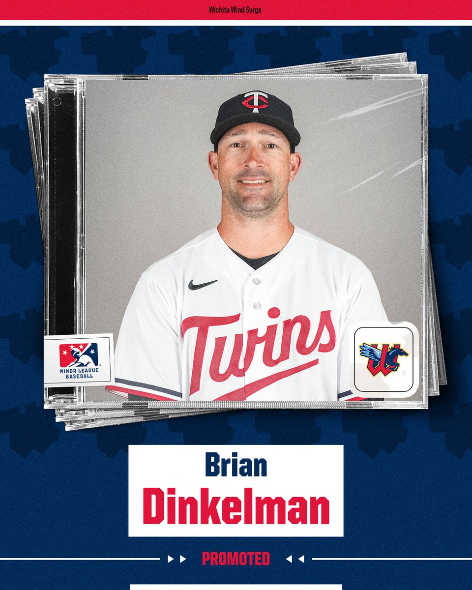 McKendree Bearcats (@mckbearcats) on Twitter photo โพCongrats to <a href="/McKendree_BSBL/">McKendree University Baseball</a> alum and <a href="/McKendreeAlumni/">McKendree Alumni</a> Hall of Famer Brian Dinkelman on being named the manager of the Wichita Wind Surge (Double-A for the Minnesota Twins)!
#BearcatsUnleashed โพCongrats to <a href="/McKendree_BSBL/">McKendree University Baseball</a> alum and <a href="/McKendreeAlumni/">McKendree Alumni</a> Hall of Famer Brian Dinkelman on being named the manager of the Wichita Wind Surge (Double-A for the Minnesota Twins)!
#BearcatsUnleashed