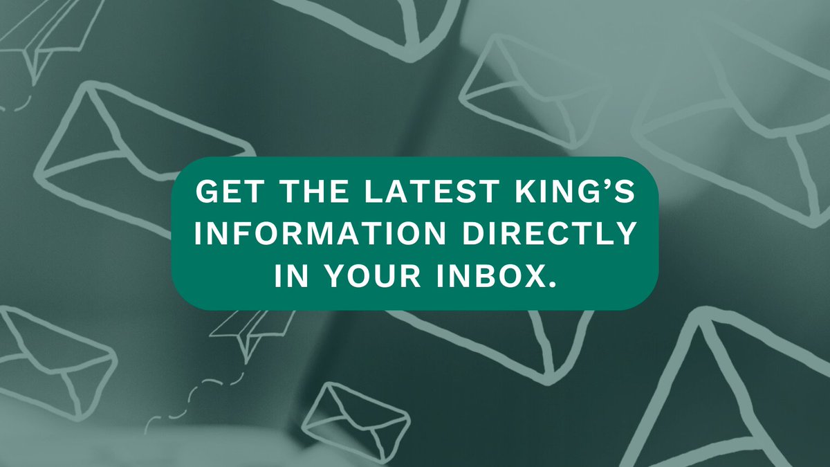 📣Check your inbox! 📣Your winter newsletter is here and includes information about upcoming events, stories of student and alumni achievements, and faculty research.
Missed the email? Sign up here 👉 kings.uwo.ca/alumni/stay-in… to stay up-to-date on news, events and opportunities.