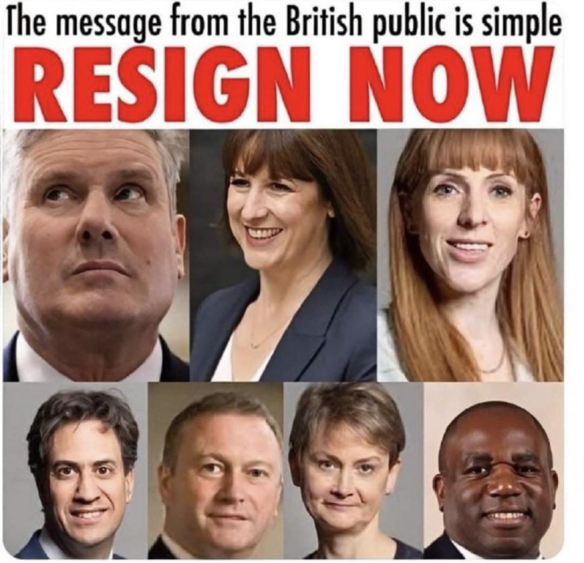 Absolutely useless the lot of you! 😏