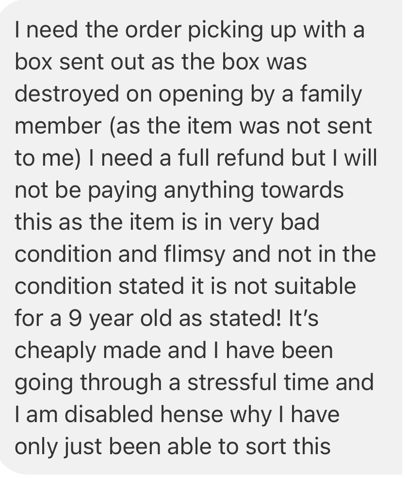 DisneyDizzz's tweet photo. @TheRangeUK is this not me asking will the people in email will understand what I will need from them - him confirming they will and then those people emailing me and doing the COMPLETE OPPOSITE of what I need it’s a simple task - are all your employees blind? Or dumb? https://t.co/m9V9SIZiYa