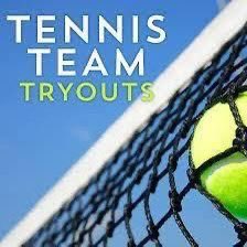 Tennis Tryouts will now begin Monday, Jan. 27th. 

Make sure you have everything completed in Dragonfly before coming to tryouts. Plan to meet Coach Merfeld and Coach Human in the gym lobby at 2nd shift dismissal.