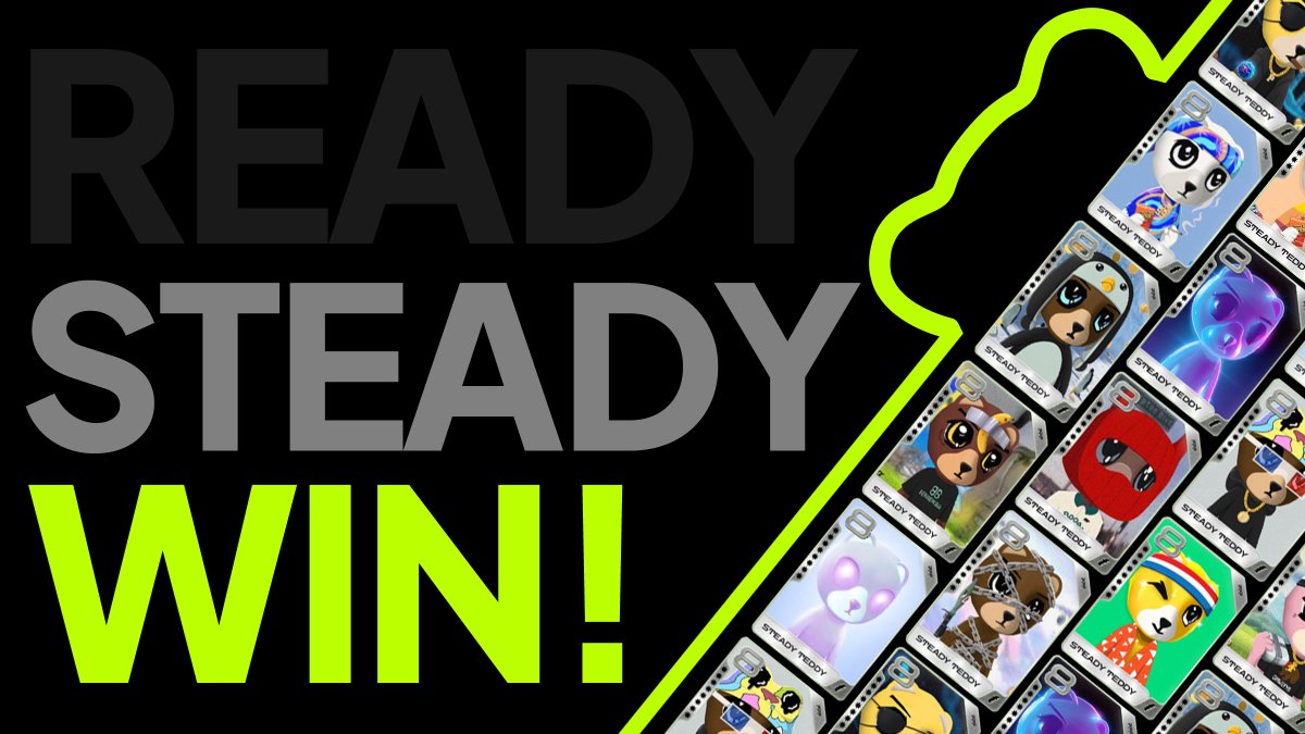 Ready... Steady... WIN! 🎉

We’re thrilled to announce our first of many sponsored tournaments, in partnership with <a href="/steadyteddys/">steady teddys 🧸⛓️</a>, bringing a touch of Tedism to Main Tournament 36! 🐻

This collaboration marks the start of our mission to expand opportunities for both Heroes and