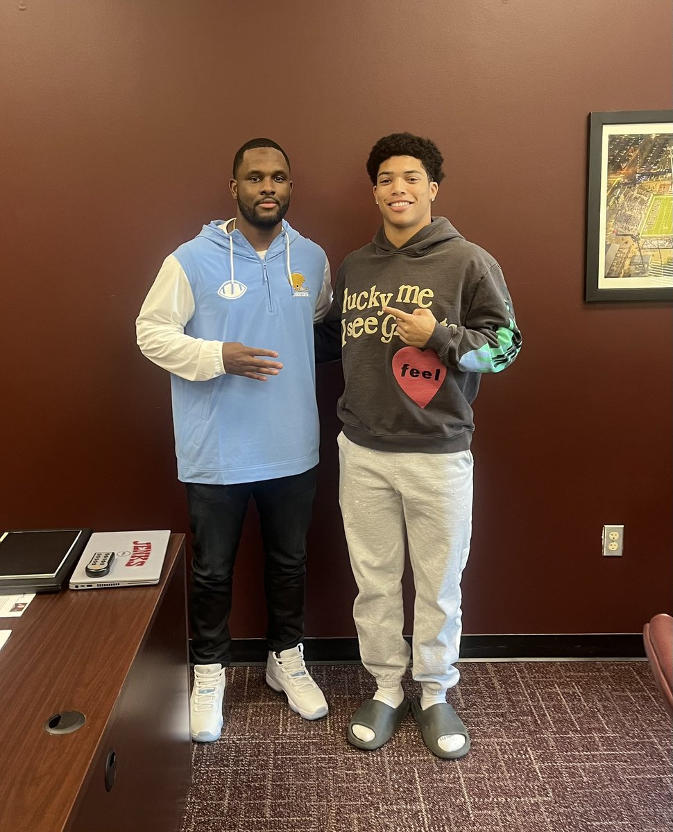 JenksTrojanFootball (@jenksfootball) on Twitter photo Thank you to Jenks Legend <a href="/CoachGabeLynn/">Gabe Lynn</a> with <a href="/UCLAFootball/">UCLA Football</a> for stopping by to recruit our Student-Athletes <a href="/kaydinjoness/">kaydin “batman” jones</a> <a href="/kaidillard2/">Malakai Dillard</a> <a href="/ryley_kester15/">Ryley Kester</a>
#homeofchampions <a href="/CoachAdamGaylor/">Adam Gaylor</a> <a href="/_CoachGreenwood/">Doug Greenwood</a> <a href="/CoachSmith_31/">Jeremy Smith</a> Thank you to Jenks Legend <a href="/CoachGabeLynn/">Gabe Lynn</a> with <a href="/UCLAFootball/">UCLA Football</a> for stopping by to recruit our Student-Athletes <a href="/kaydinjoness/">kaydin “batman” jones</a> <a href="/kaidillard2/">Malakai Dillard</a> <a href="/ryley_kester15/">Ryley Kester</a>
#homeofchampions <a href="/CoachAdamGaylor/">Adam Gaylor</a> <a href="/_CoachGreenwood/">Doug Greenwood</a> <a href="/CoachSmith_31/">Jeremy Smith</a>