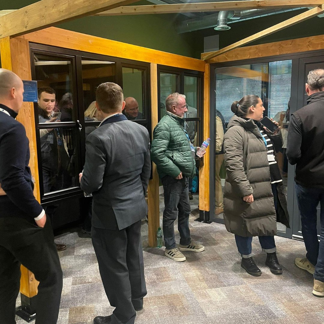 BusinessPilotUK's tweet photo. Ryan B & Danni have been at the @Originbifolds Expo Day today. It was great to hear about how Origin are supporting installers through 2025 and to catch up with some of our ace #BPCommunity!
#Installers #Networking #IndustryEvents #Origin https://t.co/HohMk01IfI