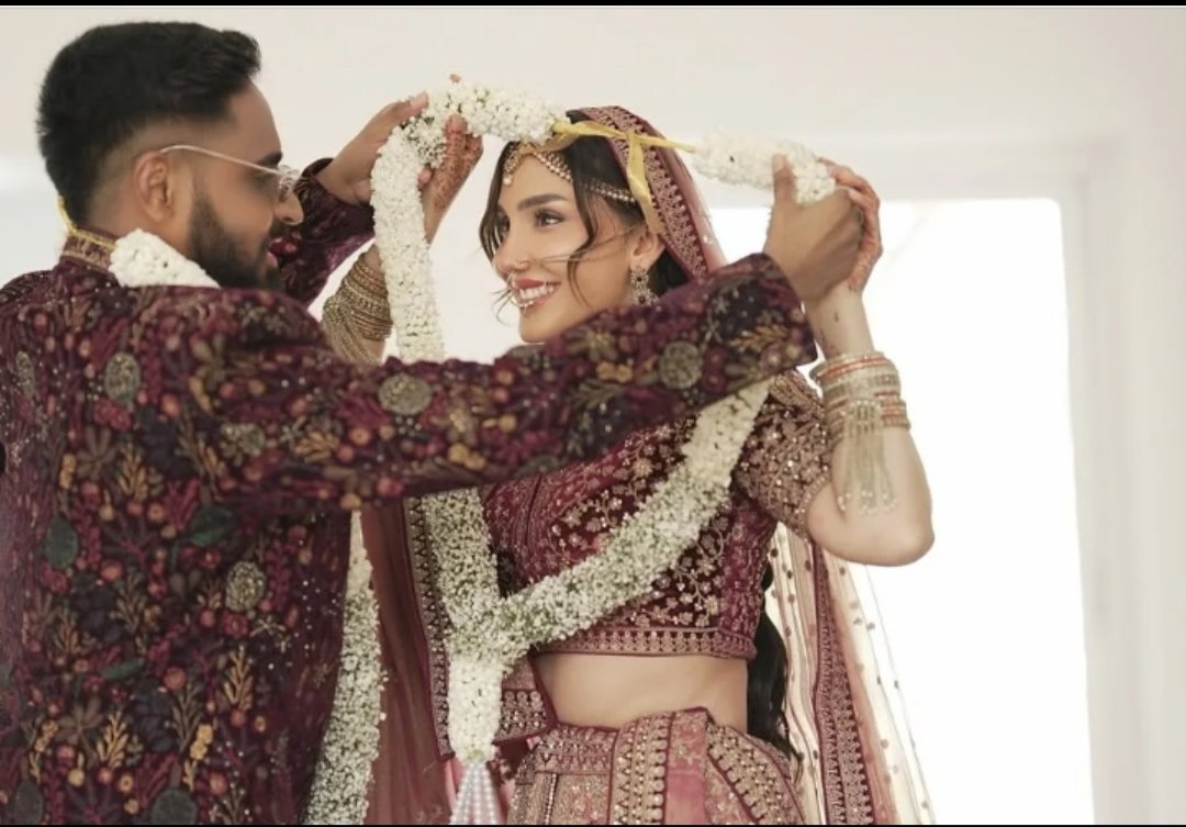 scorp1on25's tweet photo. Congratulations both of you with lots of love and happiness @emiwaytweets 
God bless you both❤️😍👑 https://t.co/s6NWDSAene