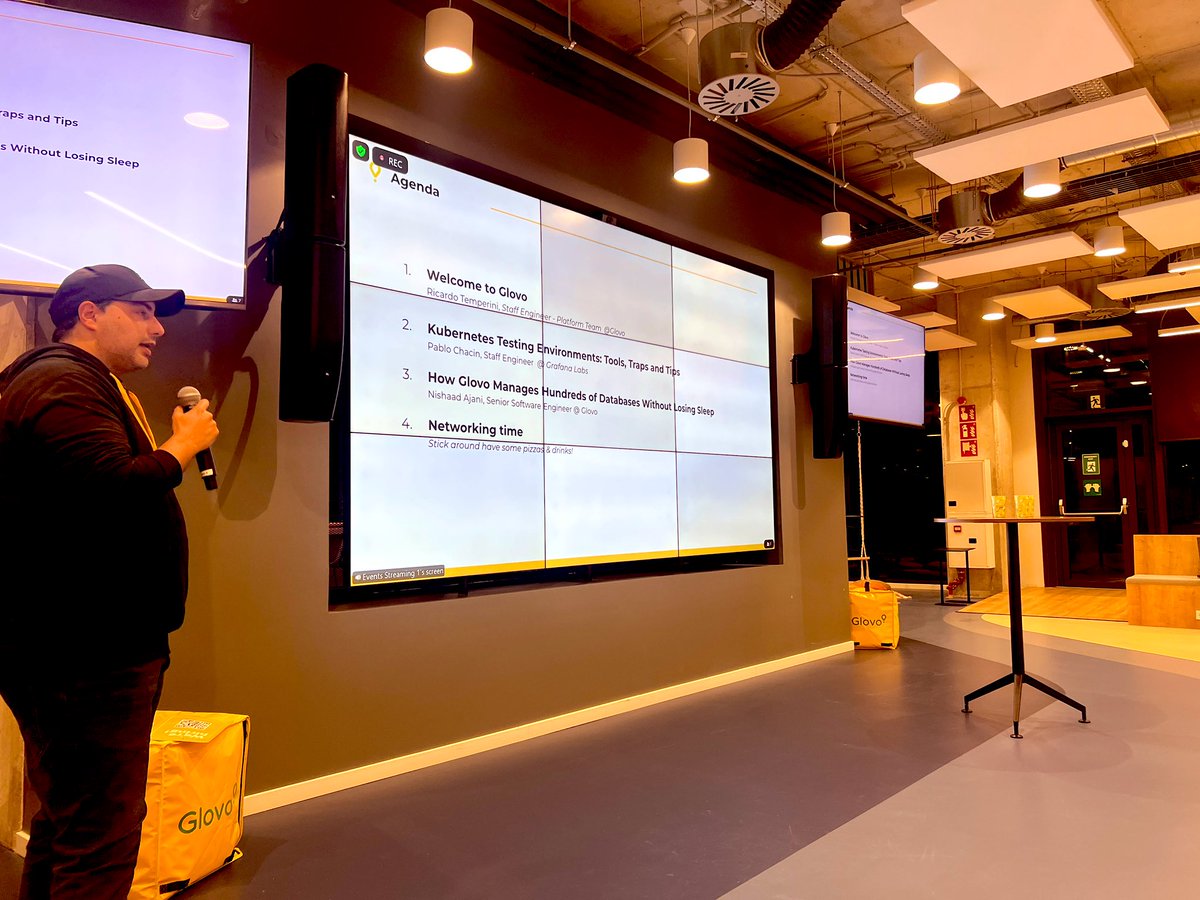 cloudnativebcn's tweet image. And we are kicking off 2025 with our first meetup at the @glovo offices
#cloudnative #kubernetes π