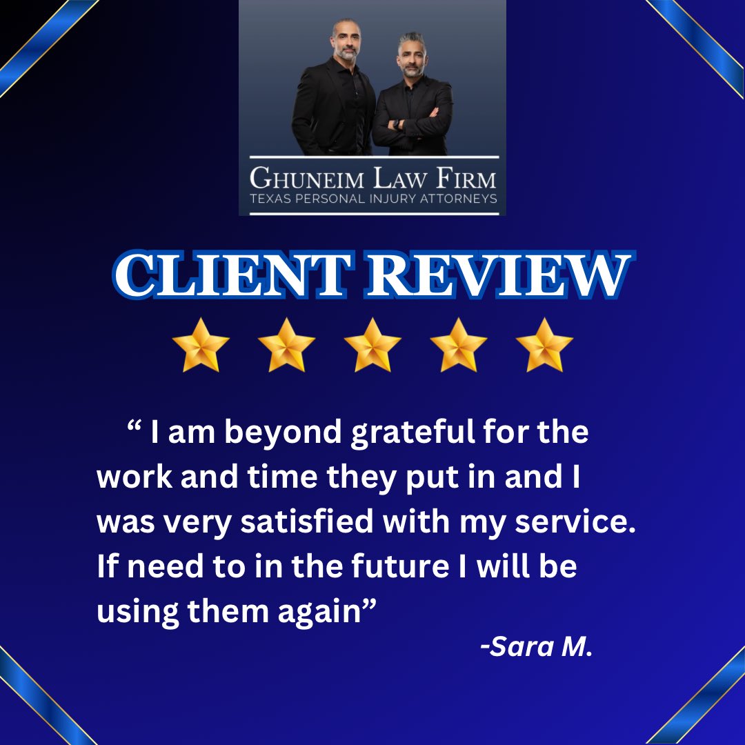 GhuneimLawFirm's tweet photo. If you have been injured in an accident, give Ghuneim Law Firm a call! 

NO FEE UNLESS YOU WIN!

☎️ 833-GHU-NEIM
☎️ 281-487-8929

HABLAMOS ESPAÑOL! 
FREE CONSULTATIONS!

#ghuneimlawfirm #personalinjuryattorneys #pasadenatx #gotpaincallghuneim #deerparktx #laportetx #baytowntx https://t.co/UyA4yr6xaX
