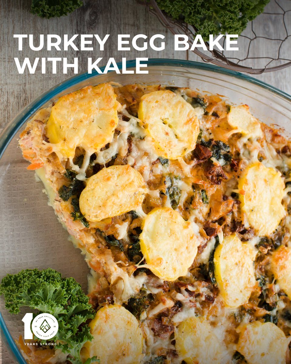 MyPeakChallenge's tweet photo. Sneak Peak⛰️ into our “Turkey Egg Bake With Kale” from the MPC Peaker Program Cookbook Month 1🍽️

So many different kinds of breakfast potatoes🥔 you can try with this recipe!

Which recipes are you going to try this week?😋

💪Join us here: https://t.co/O6NbKNOQuo https://t.co/T4lWn1puEM