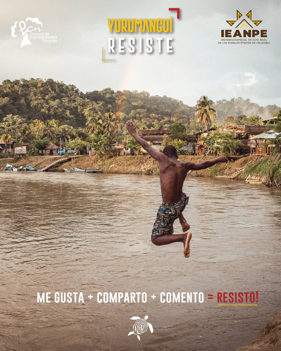 Las comunidades del río #Yurumanguí (#Buenaventura) clama por paz! 🕊️ 🏳️ 

Exigimos que los pueblos étnicos sean parte integral de cualquier proceso de diálogo para lograr la paz en los territorios.

👉 Exigimos #AcuerdoHumanitarioYA