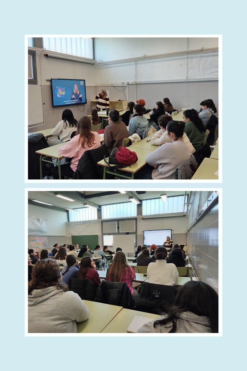 Ayer, miércoles, tuvimos el placer de realizar una acción informativa sobre el colectivo de personas sordas y la Lengua de Signos en el IES Gilabert de Centelles, de Nules.  Transmitir el agradecimiento por el interés mostrado.