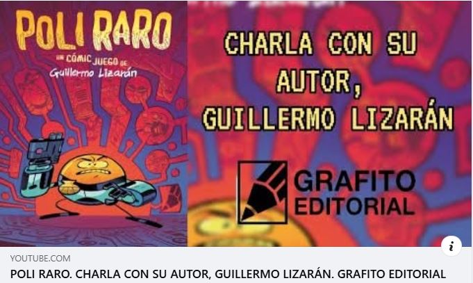 Atentos que en una horita tenemos directazo en @labibliobaxter para entrevistar a <a href="/GuillerLizaran/">Guillermo Lizarán</a>  y descubrir todos los entresijos (y son muchos) que hay detrás de su nuevo cómic POLI RARO ¿os pasáis?
youtube.com/live/yEyqlKjlc…