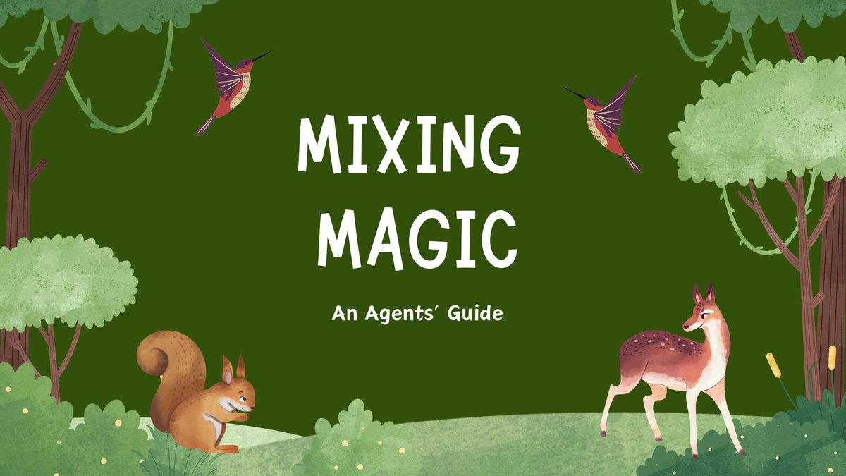 TheLettersLady's tweet photo. My agent’s guide to MIXING MAGIC, a #MG fantasy adventure, feat:

🧚‍♀️ fairy MC who’s a bit too passionate about woodworking
🌎 kid explorer who's not ready to go back to Earth
🪄 sorceress bent on stealing everyone’s magic
🦄 unicorns, dryads, and more (no elves)
#Q #YouDeservepIt https://t.co/8VDJsjRfJH